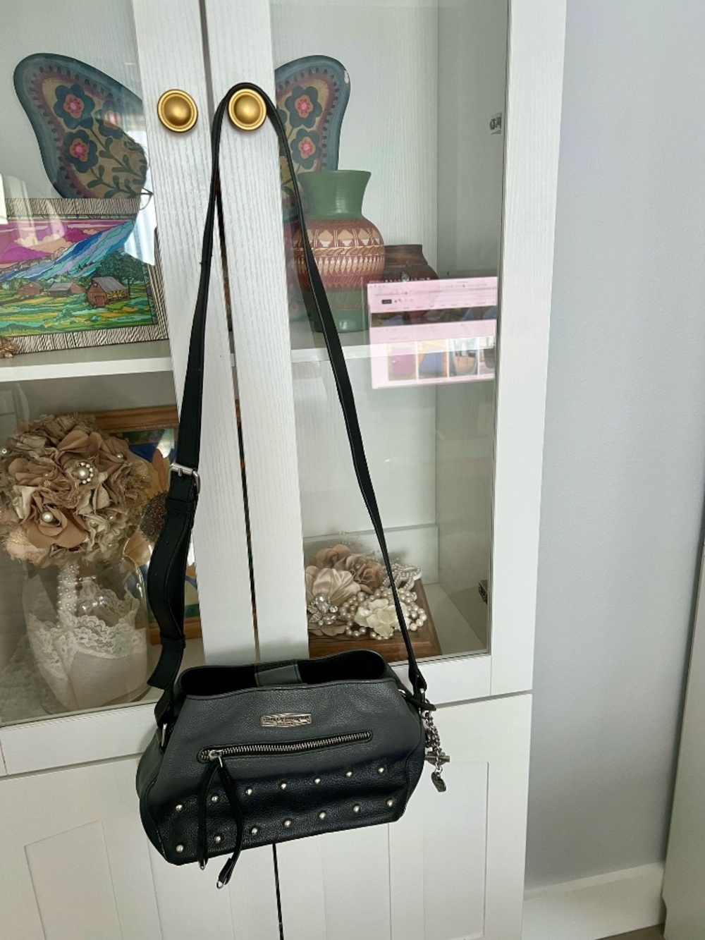 Harley Davidson Genuine Leather Purse - Picture 5 of 6